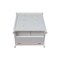 International Concepts Solid Wood Bedroom Dresser/Chest with 3 Drawers, White BD08-8003 - alternate 3